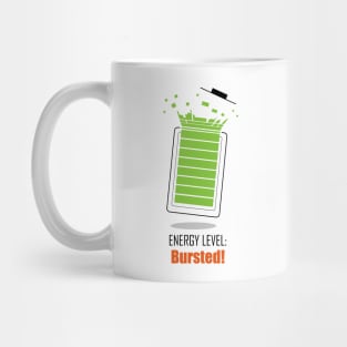 Energy Level: Bursted Mug